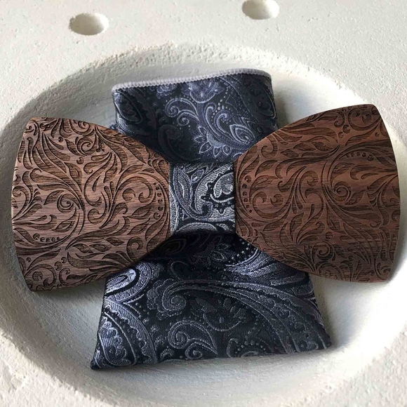 Other - Men's Wooden Bow Tie